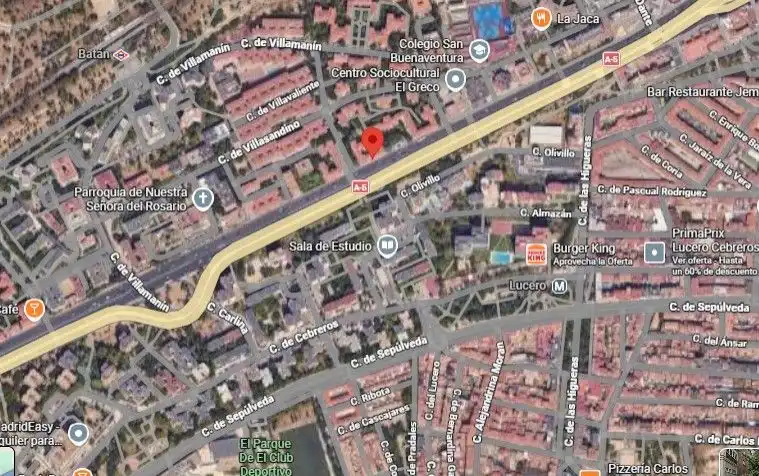 Vista exterior de Piso en venta en Madrid