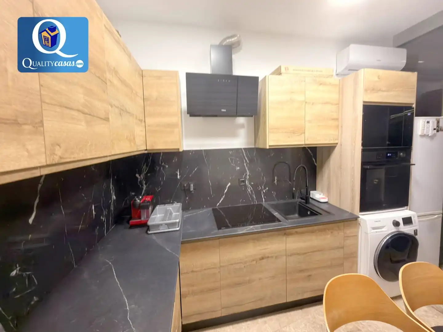Cocina de Casa o chalet en venta en Busot con Aire acondicionado, Calefacción y Terraza