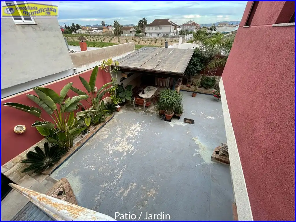 Terraza de Casa o chalet en venta en Murcia con Jardín privado, Terraza y Amueblado