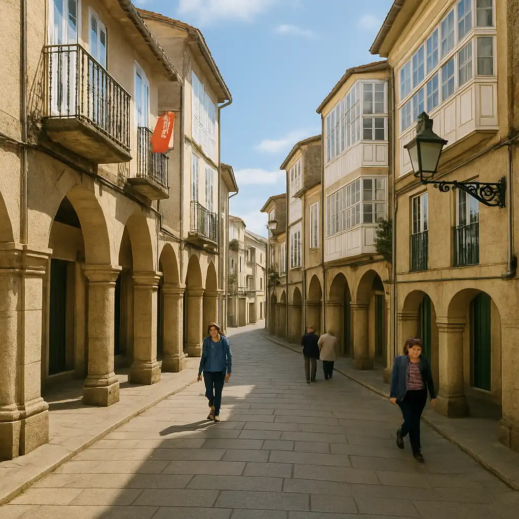 Vista exterior de Edificio en venta en A Coruña Capital 
