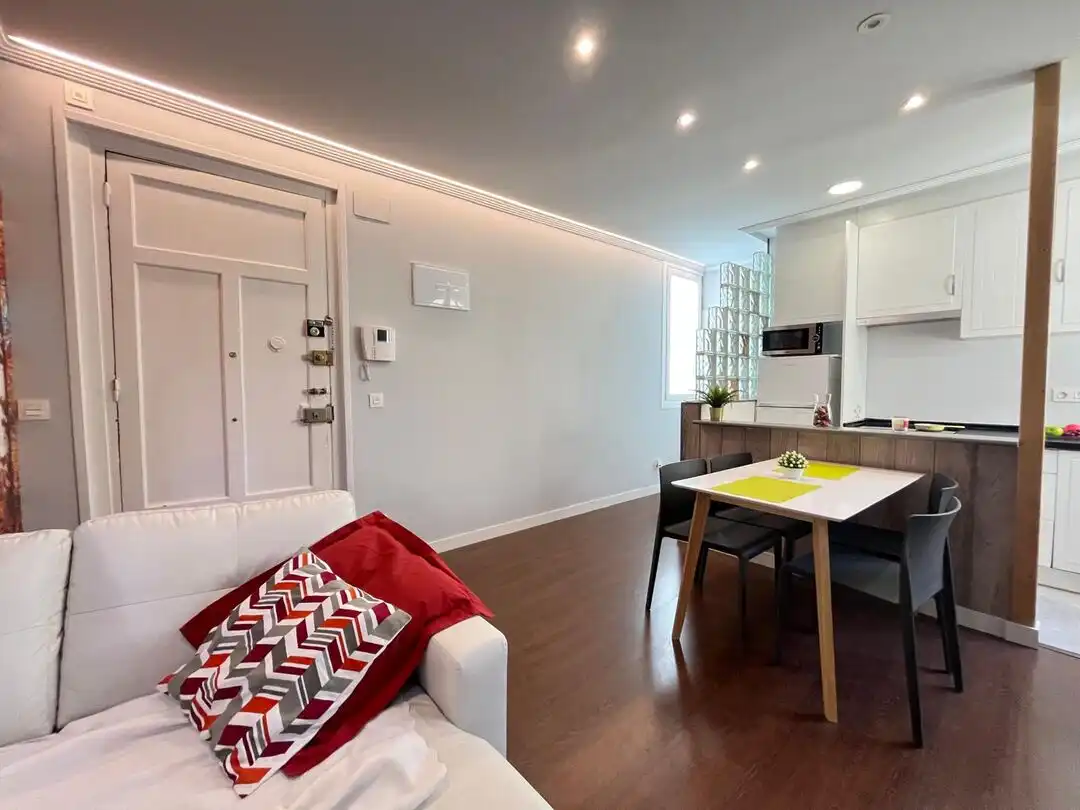 Sala de estar de Piso en venta en  Pamplona / Iruña con Aire acondicionado y Calefacción