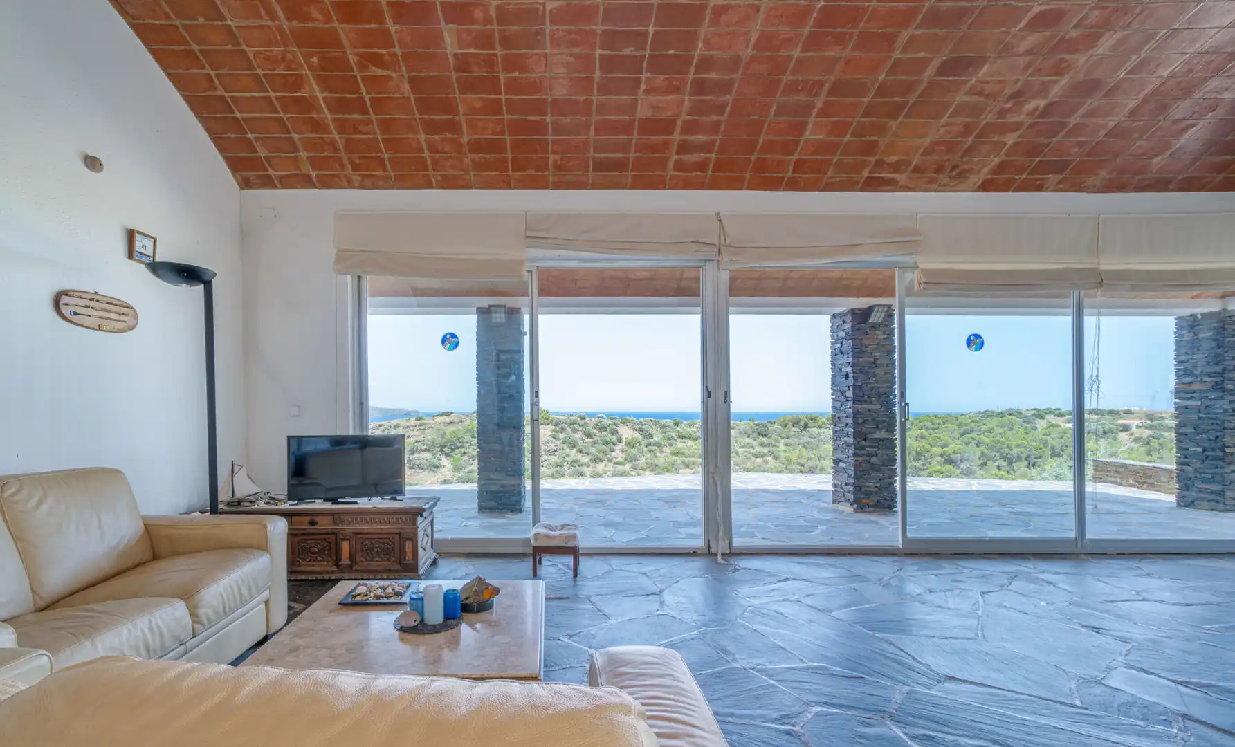 Sala de estar de Casa o chalet en venta en Cadaqués con Calefacción y Jardín privado