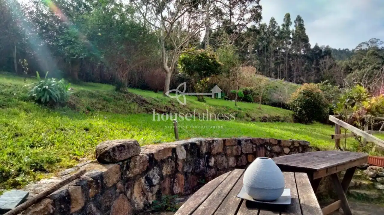 Garden of Houses for sale in O Vicedo   with Heating, Private garden and Storage room