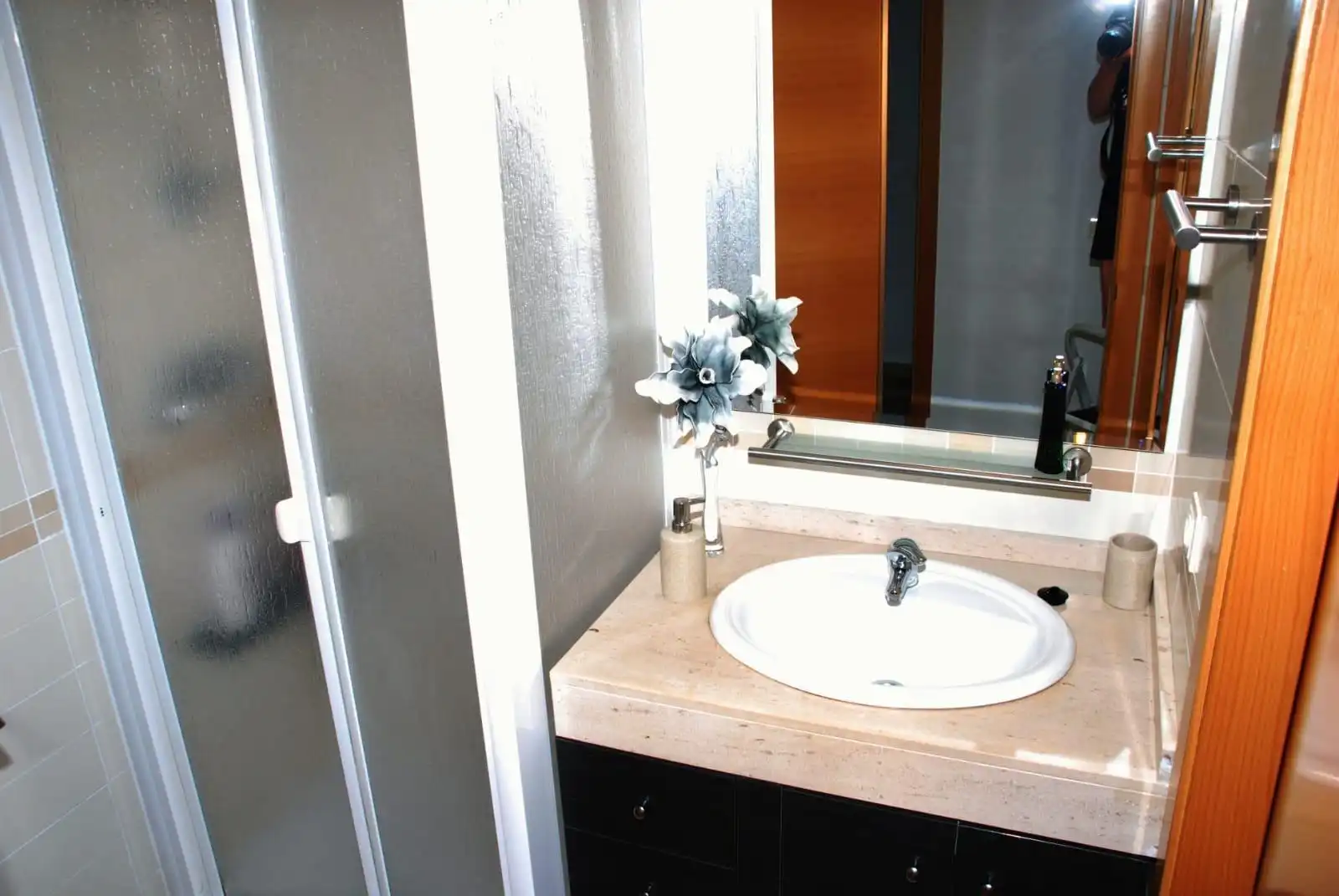 Bathroom of Flat for rent in El Campello  with Air Conditioner, Furnished and Community pool
