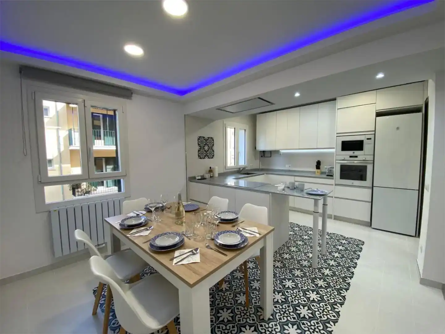 Cocina de Piso de alquiler en Sóller con Aire acondicionado, Amueblado y Balcón