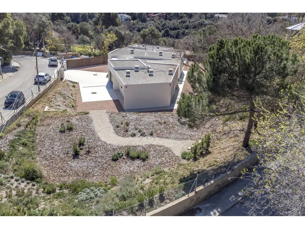 Vista exterior de Casa o chalet en venta en Matadepera con Aire acondicionado, Calefacción y Jardín privado