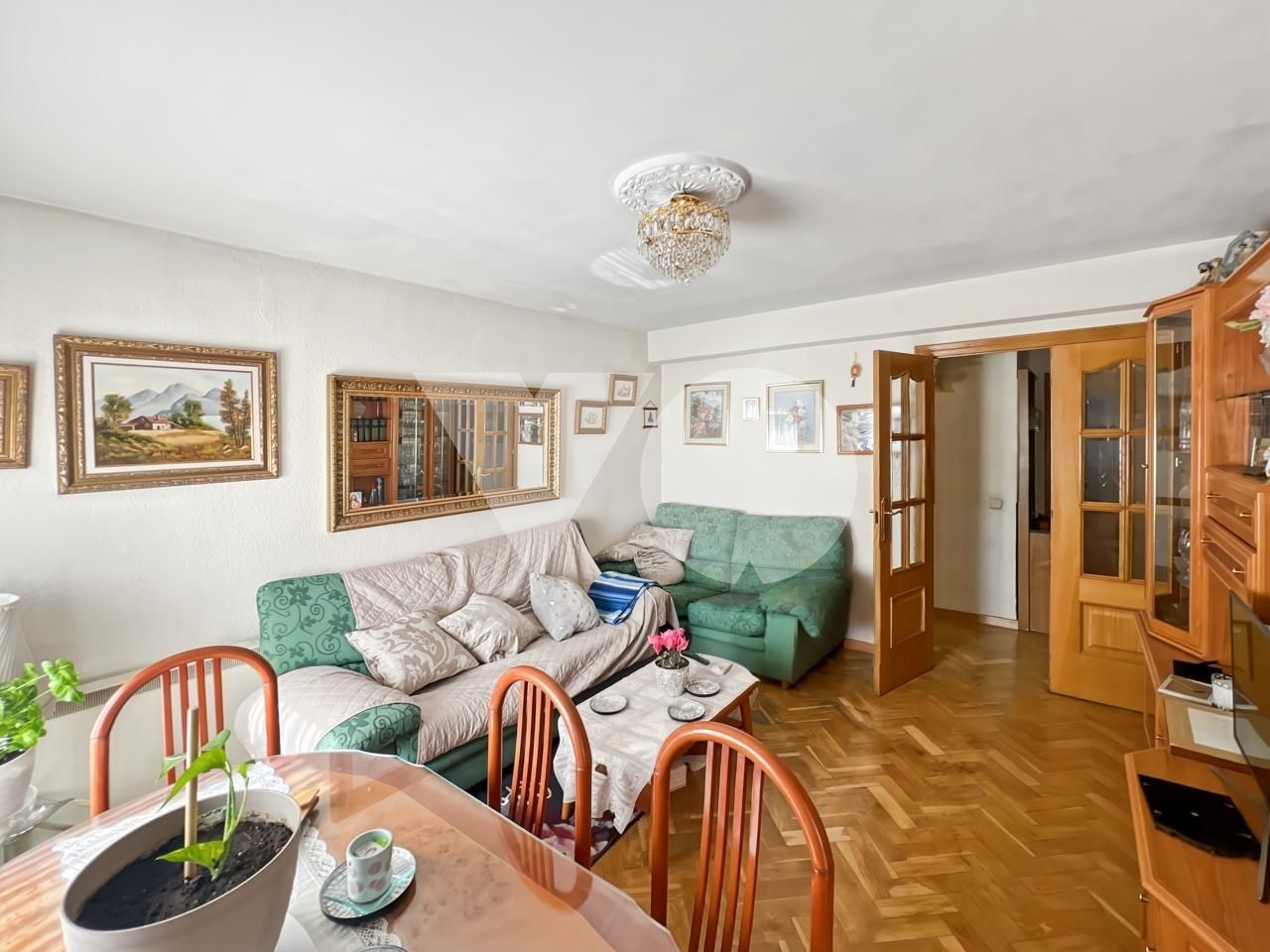 Wohnzimmer von Wohnung zum Verkauf in Torrejón de Ardoz mit Klimaanlage, Heizung und Parkett