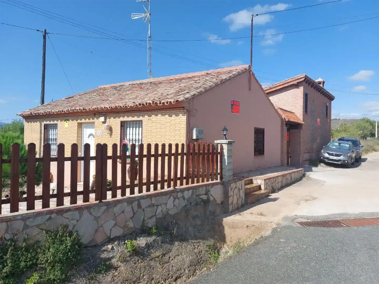 Vista exterior de Casa o chalet en venta en El Villar de Arnedo con Jardín privado y Trastero