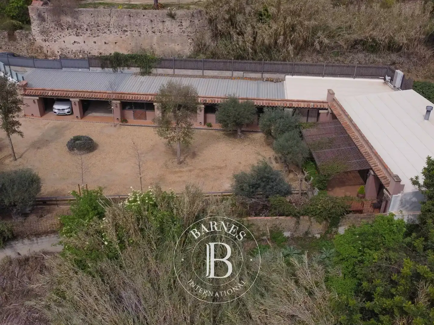 Jardí de Casa o xalet en venda en Santa Susanna amb Aire condicionat, Calefacció i Jardí privat