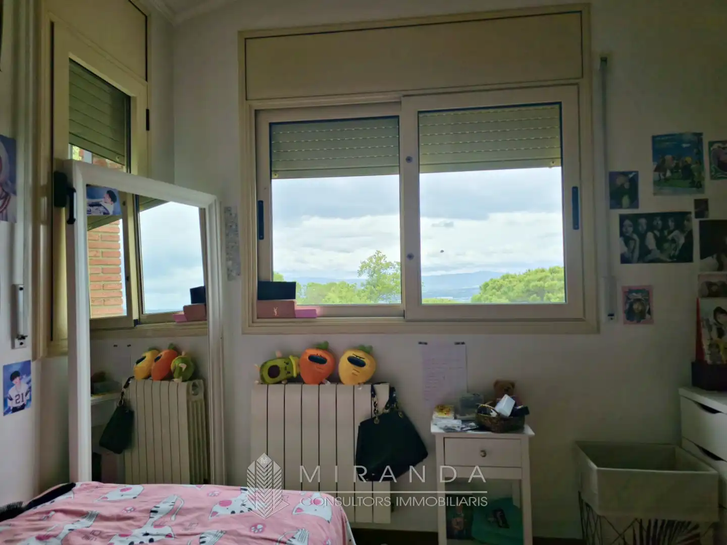 Habitación de Casa o chalet en venta en Vallromanes con Aire acondicionado, Calefacción y Jardín privado