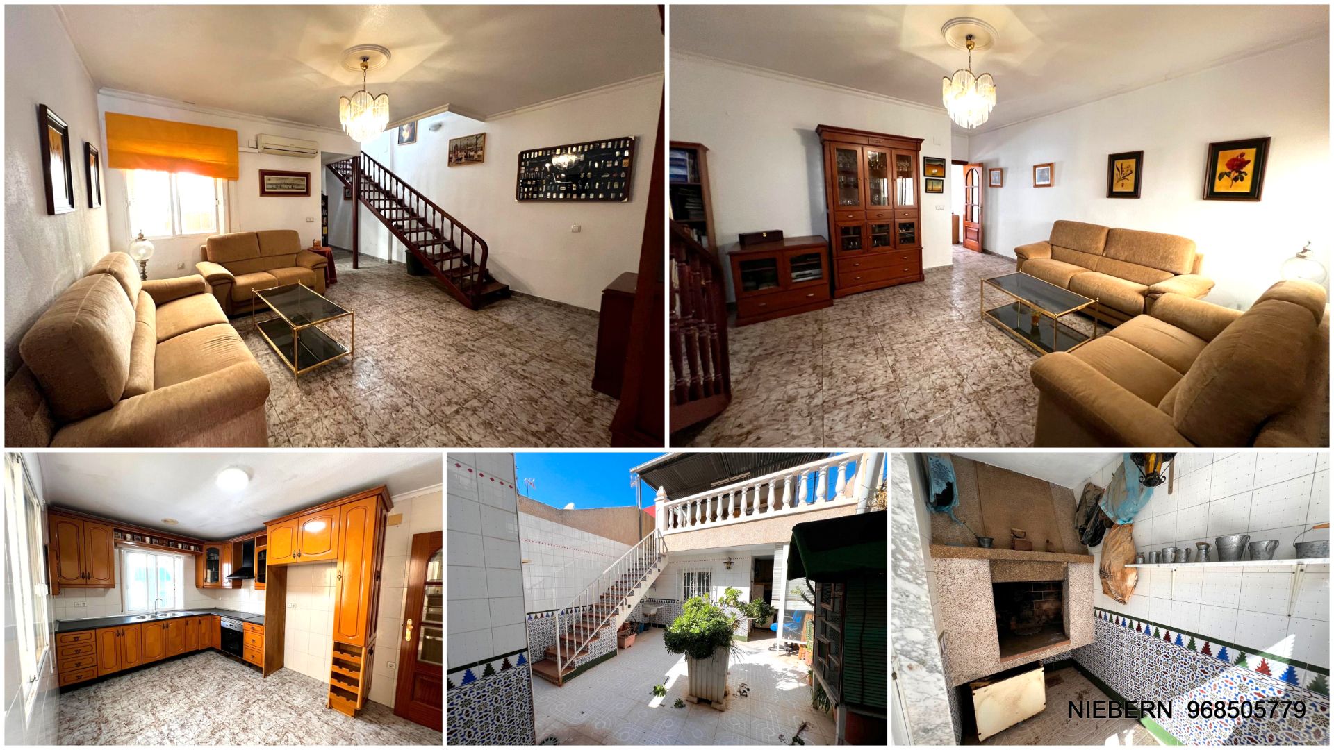Exterior view of Single-family semi-detached for sale in Cartagena  with Air Conditioner and Terrace