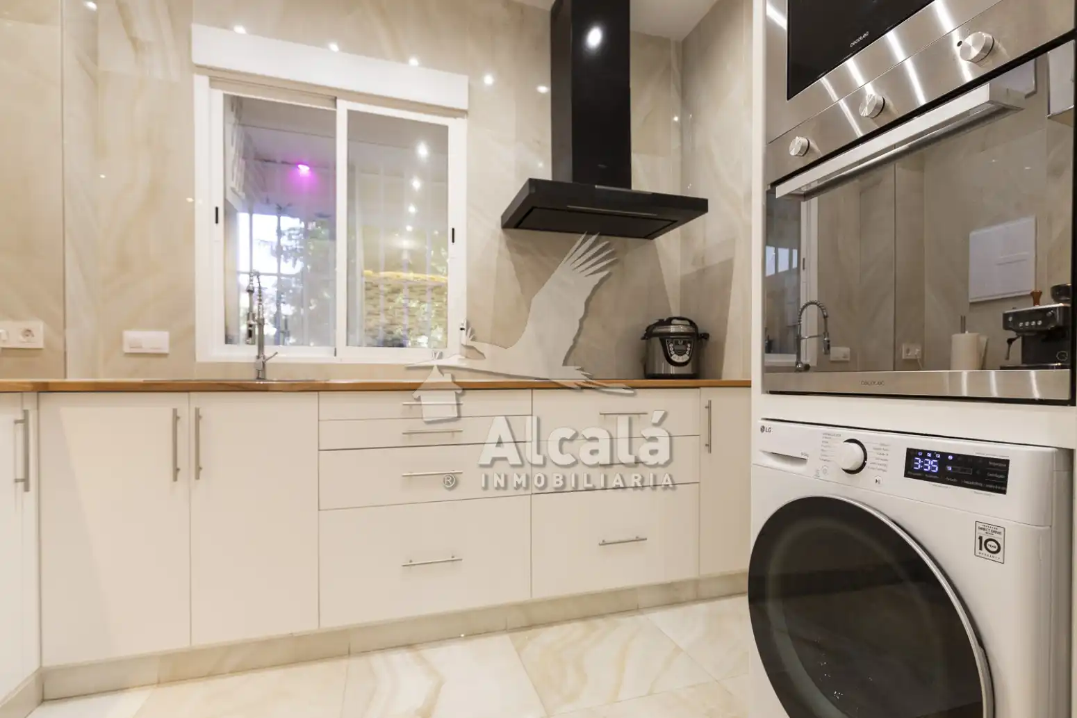 Cocina de Piso en venta en Azuqueca de Henares con Aire acondicionado, Jardín privado y Domótica