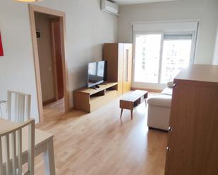 Sala d'estar de Apartament de lloguer en  Barcelona Capital amb Aire condicionat, Calefacció i Terrassa