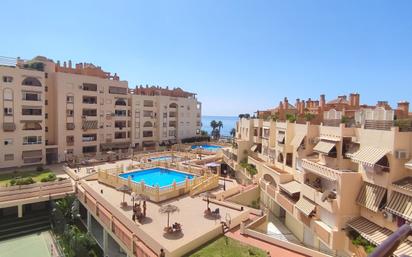 Vista exterior de Pis de lloguer en Almuñécar amb Aire condicionat, Terrassa i Piscina