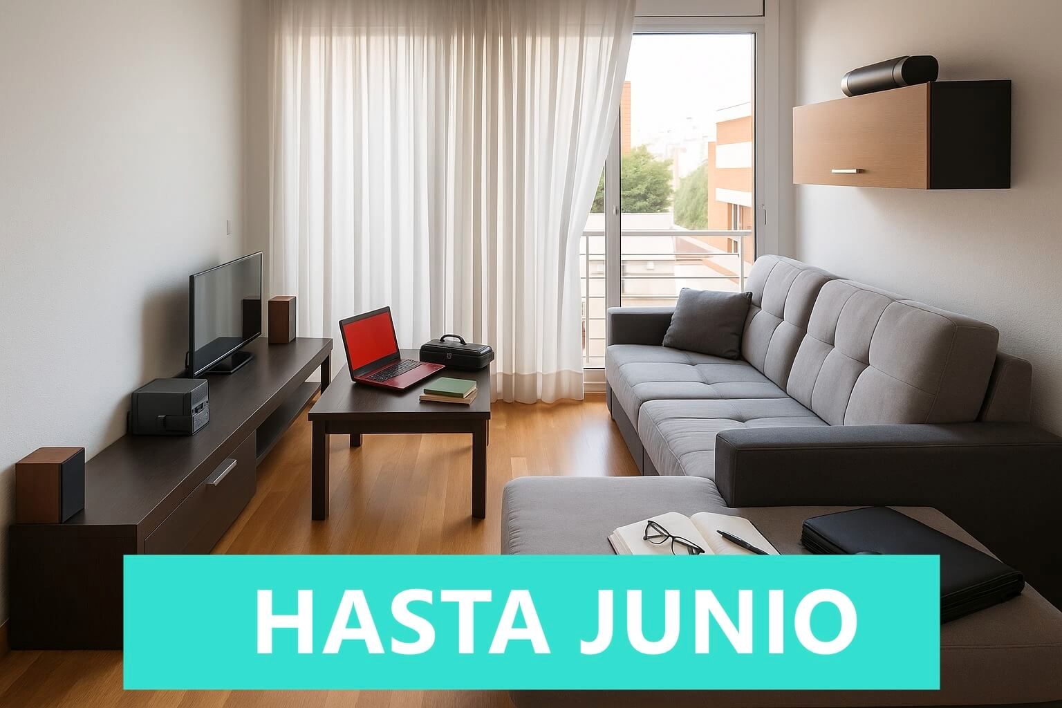 Living room of Flat to rent in Santander  with Heating, Terrace and Storage room