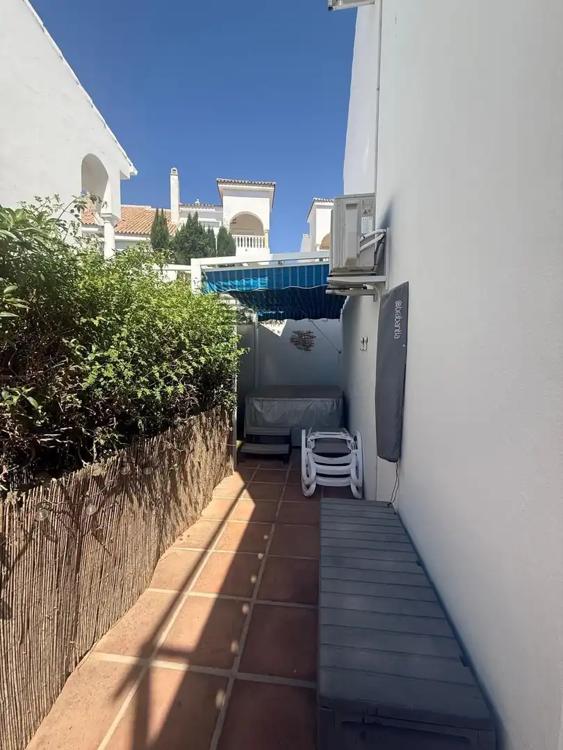 Terrassa de Casa adosada en venda en Mijas amb Aire condicionat, Terrassa i Traster