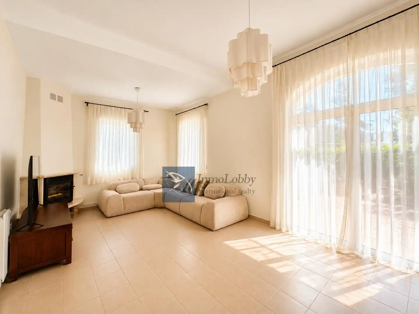 Sala de estar de Casa o chalet de alquiler en Castell d'Aro, Platja d'Aro i s'Agaró con Calefacción, Terraza y Trastero