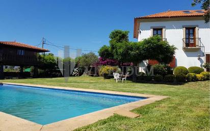 Jardí de Casa o xalet en venda en O Rosal   amb Terrassa i Piscina