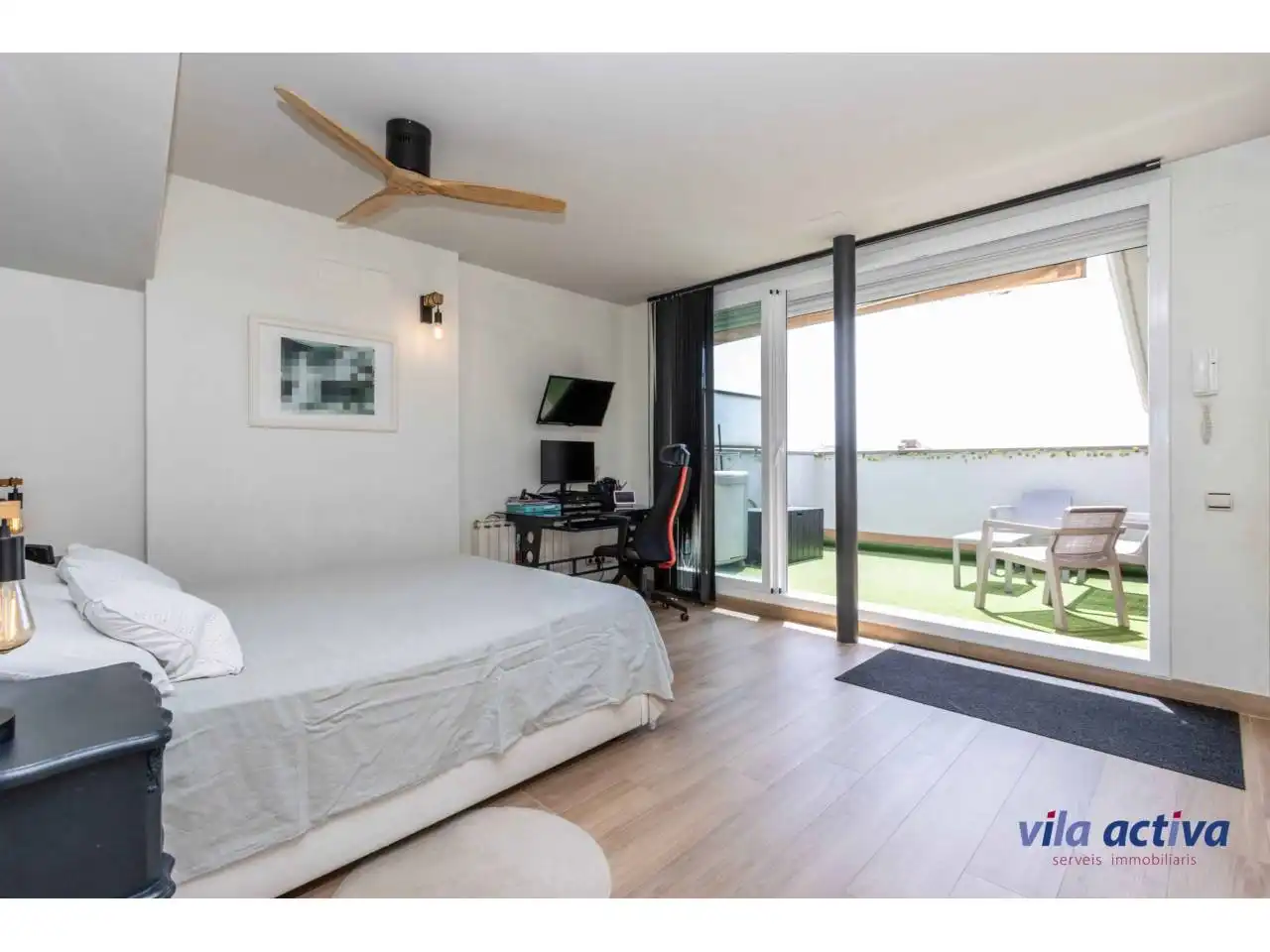 Dormitori de Dúplex en venda en Terrassa amb Aire condicionat, Calefacció i Parquet