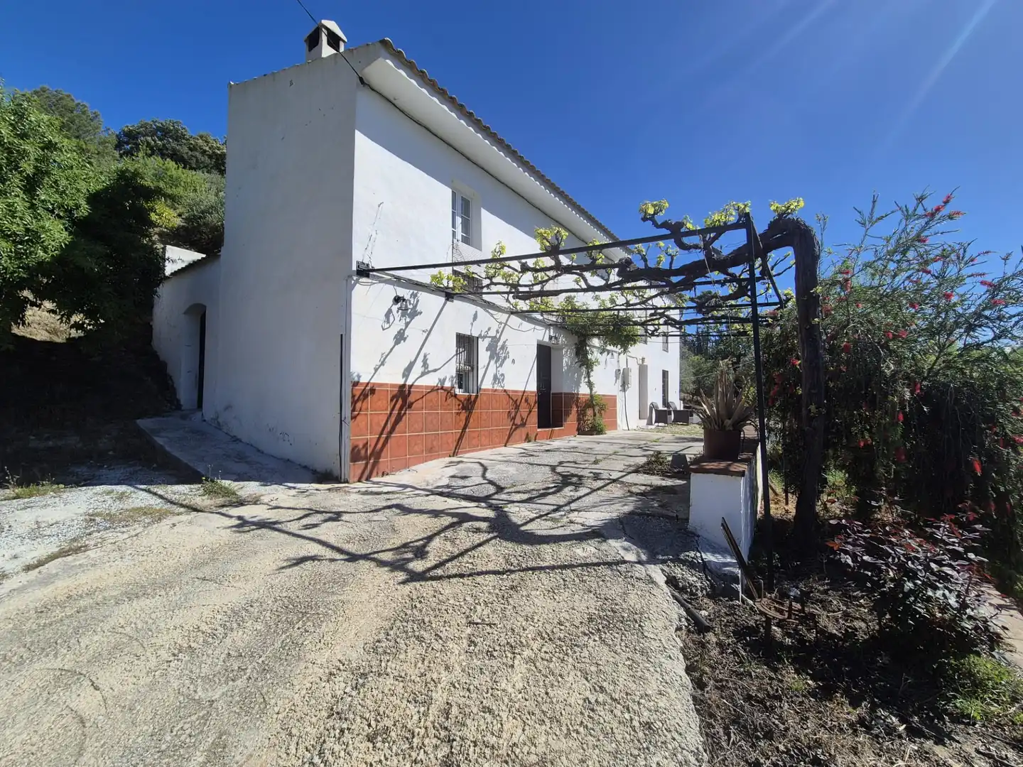 Vista exterior de Finca rústica en venta en Monda con Calefacción, Jardín privado y Terraza