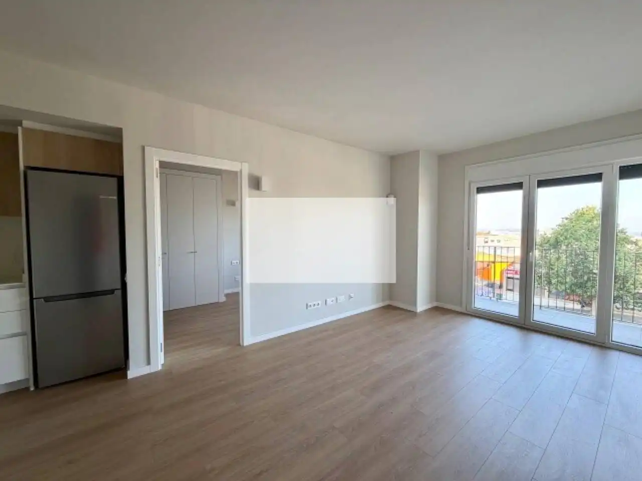 Bedroom of Flat for rent in Terrassa  with Air Conditioner, Heating and Parquet flooring