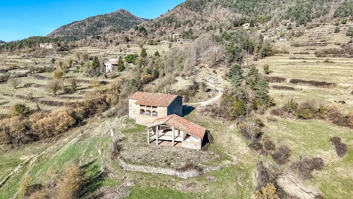 Finca rústica en venta en Les Llosses con Jardín privado