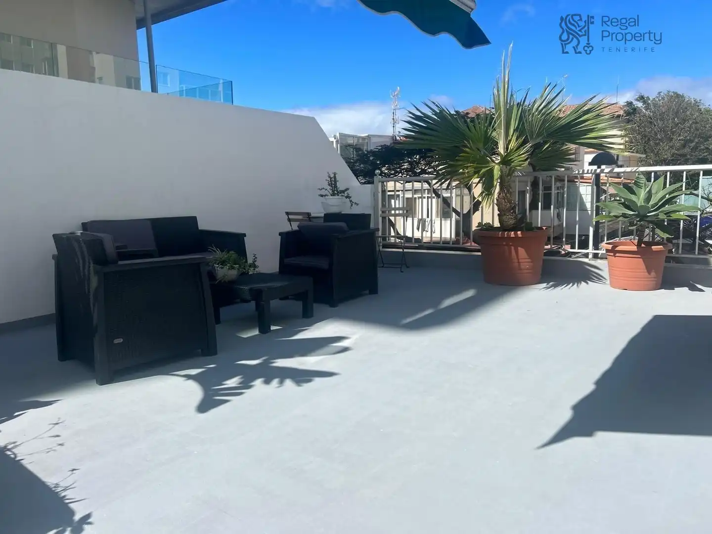Terrasse von Wohnungen zur Miete in Puerto de la Cruz mit Terrasse