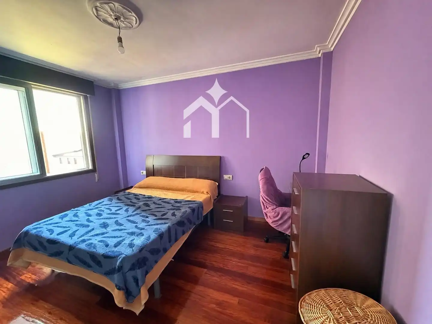 Bedroom of Flat for sale in Cangas   with Heating, Terrace and Storage room