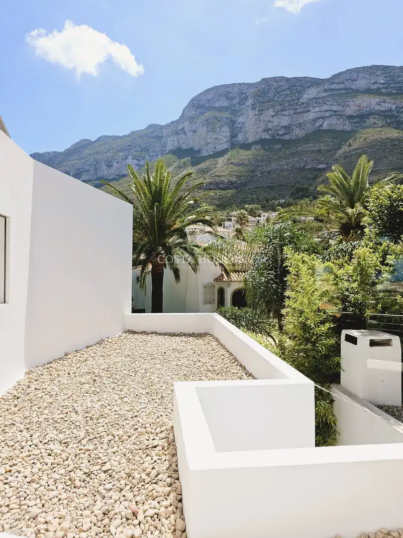 Exterior view of Houses for sale in Dénia  with Air Conditioner, Private garden and Terrace