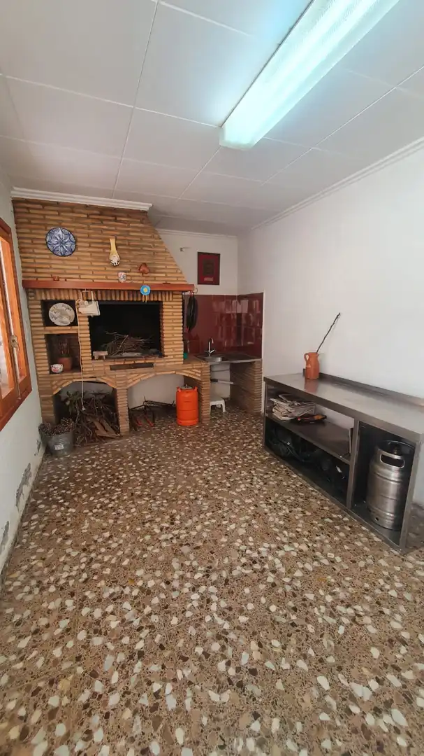 Cocina de Casa o chalet en venta en L'Alcúdia de Crespins con Piscina