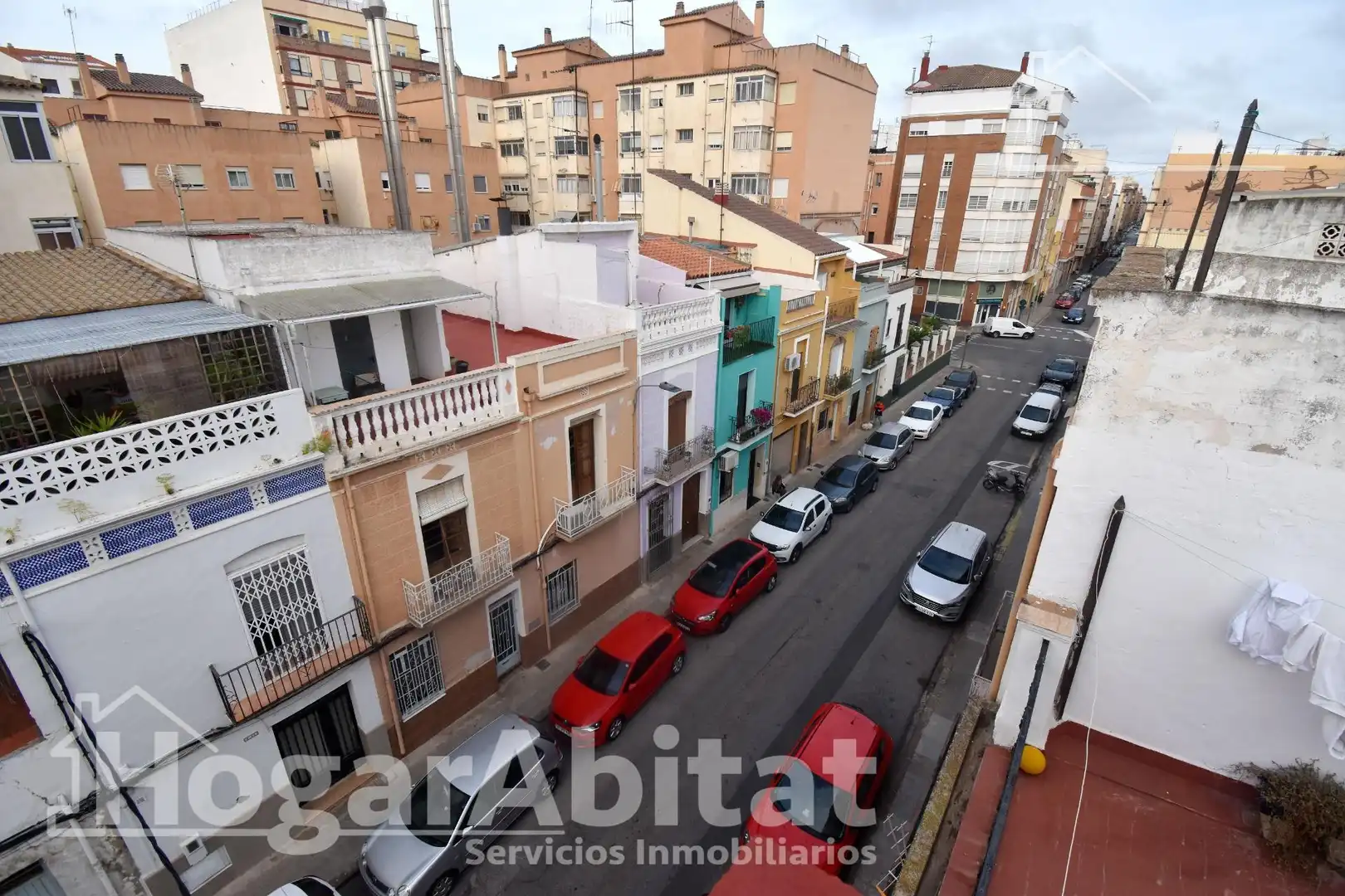 Außenansicht von Wohnung zum Verkauf in Castellón de la Plana / Castelló de la Plana mit Klimaanlage, Heizung und Abstellraum