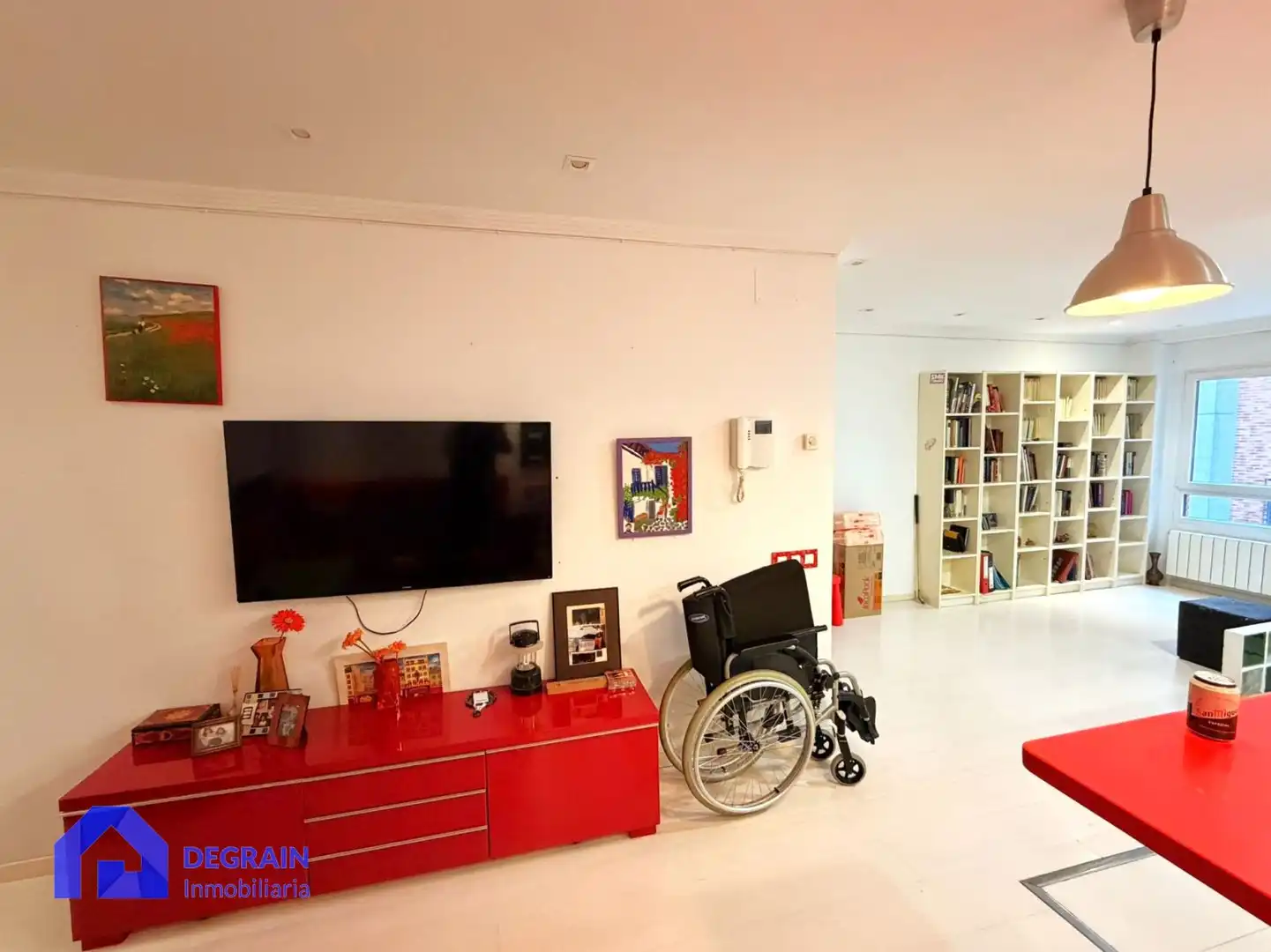 Sala d'estar de Pis en venda en Oviedo 