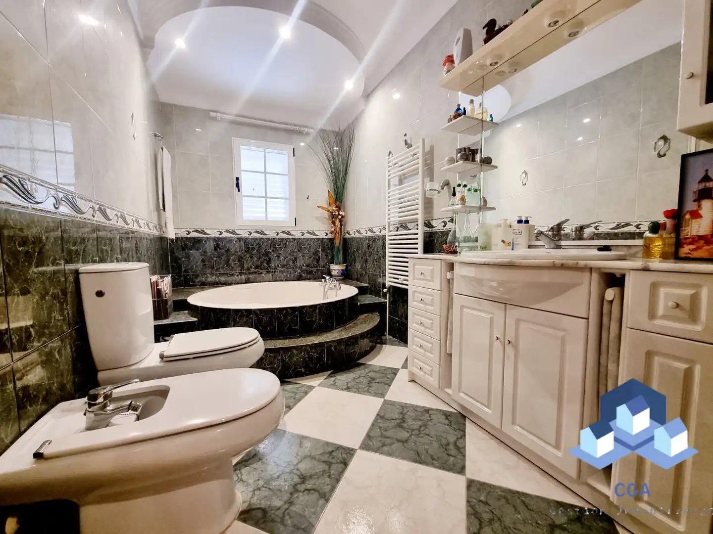 Bathroom of Houses for sale in Lorca  with Air Conditioner, Heating and Private garden