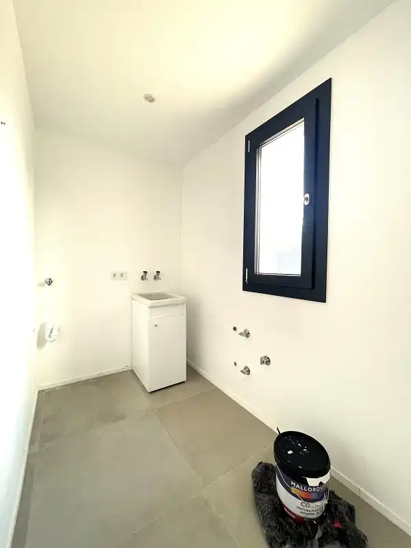 Badezimmer von Haus oder Chalet zum Verkauf in Llucmajor mit Klimaanlage, Privatgarten und Terrasse