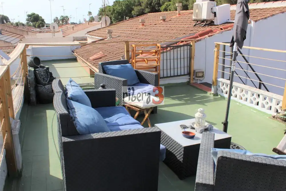Terrasse von Einfamilien-Reihenhaus zum Verkauf in San Javier mit Terrasse