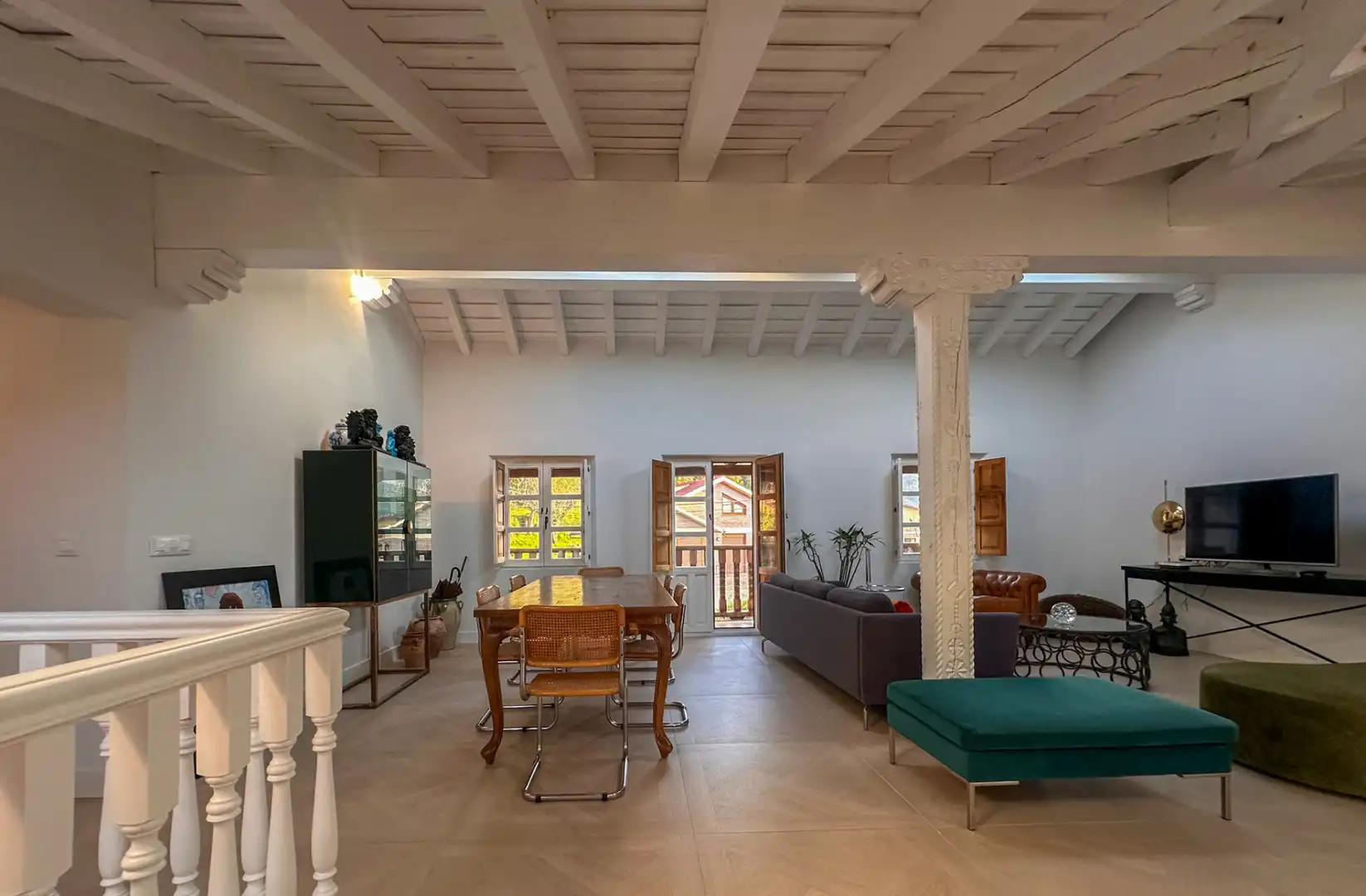 Sala de estar de Dúplex en venta en Alfoz de Lloredo con Terraza