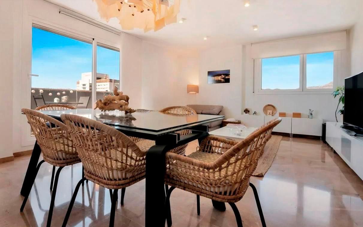 Dining room of Duplex for sale in Terrassa  with Air Conditioner, Heating and Terrace