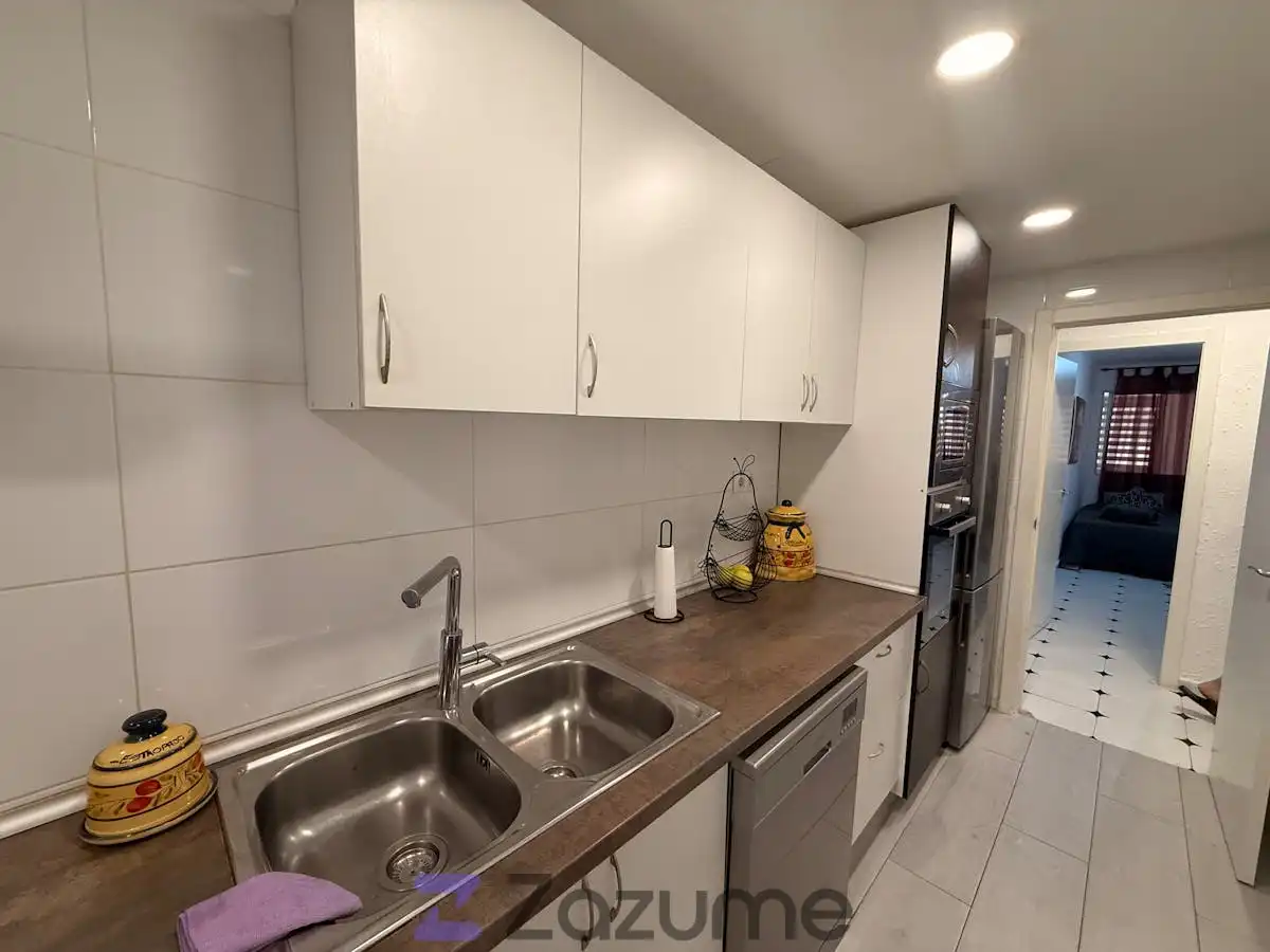 Cocina de Piso de alquiler en Málaga Capital con Aire acondicionado, Calefacción y Terraza