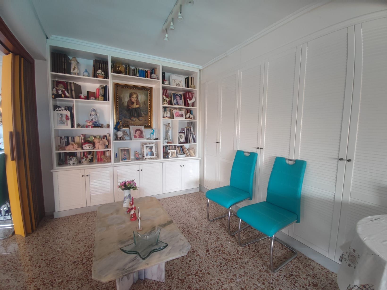 Sala d'estar de Pis en venda en  Valencia Capital amb Terrassa, Moblat i Piscina comunitària