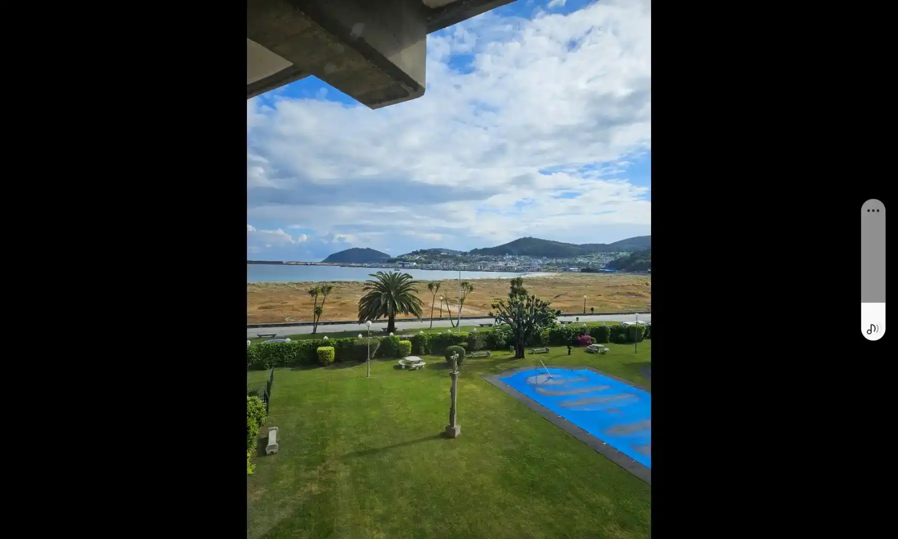 Garden of Flat for rent in Viveiro  with Parquet flooring and Furnished