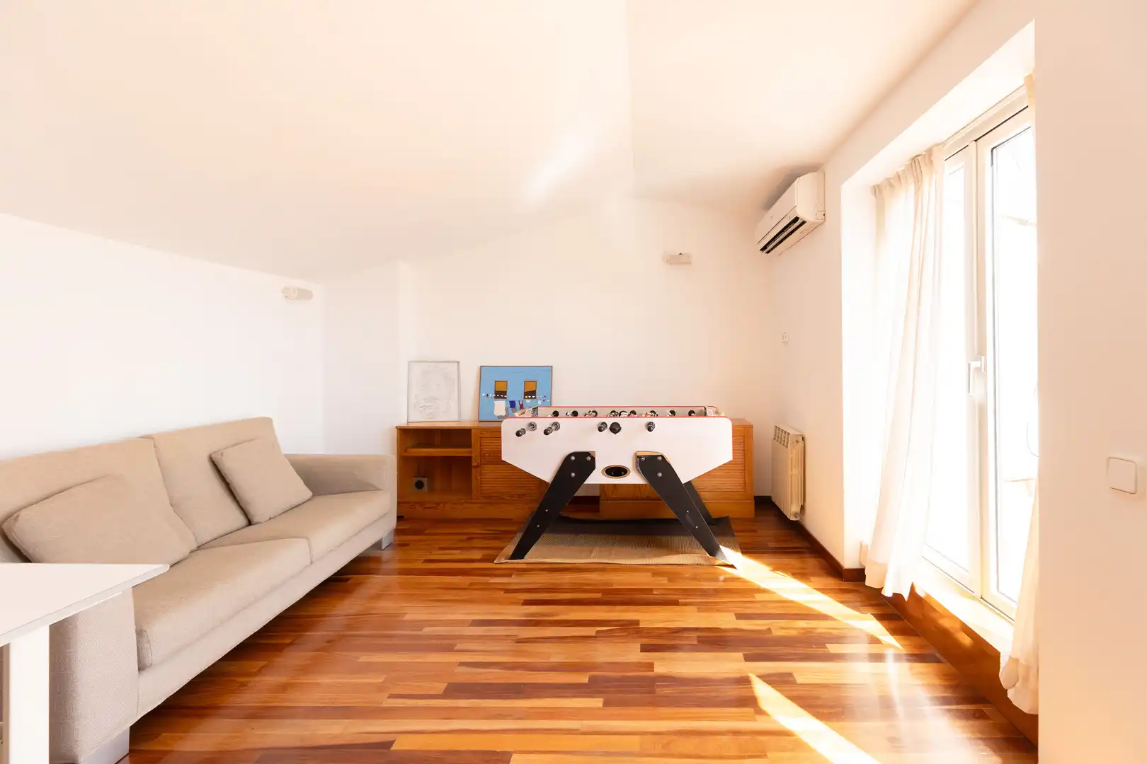 Wohnzimmer von Haus oder Chalet zur Miete in Sant Vicenç de Montalt mit Heizung und Terrasse