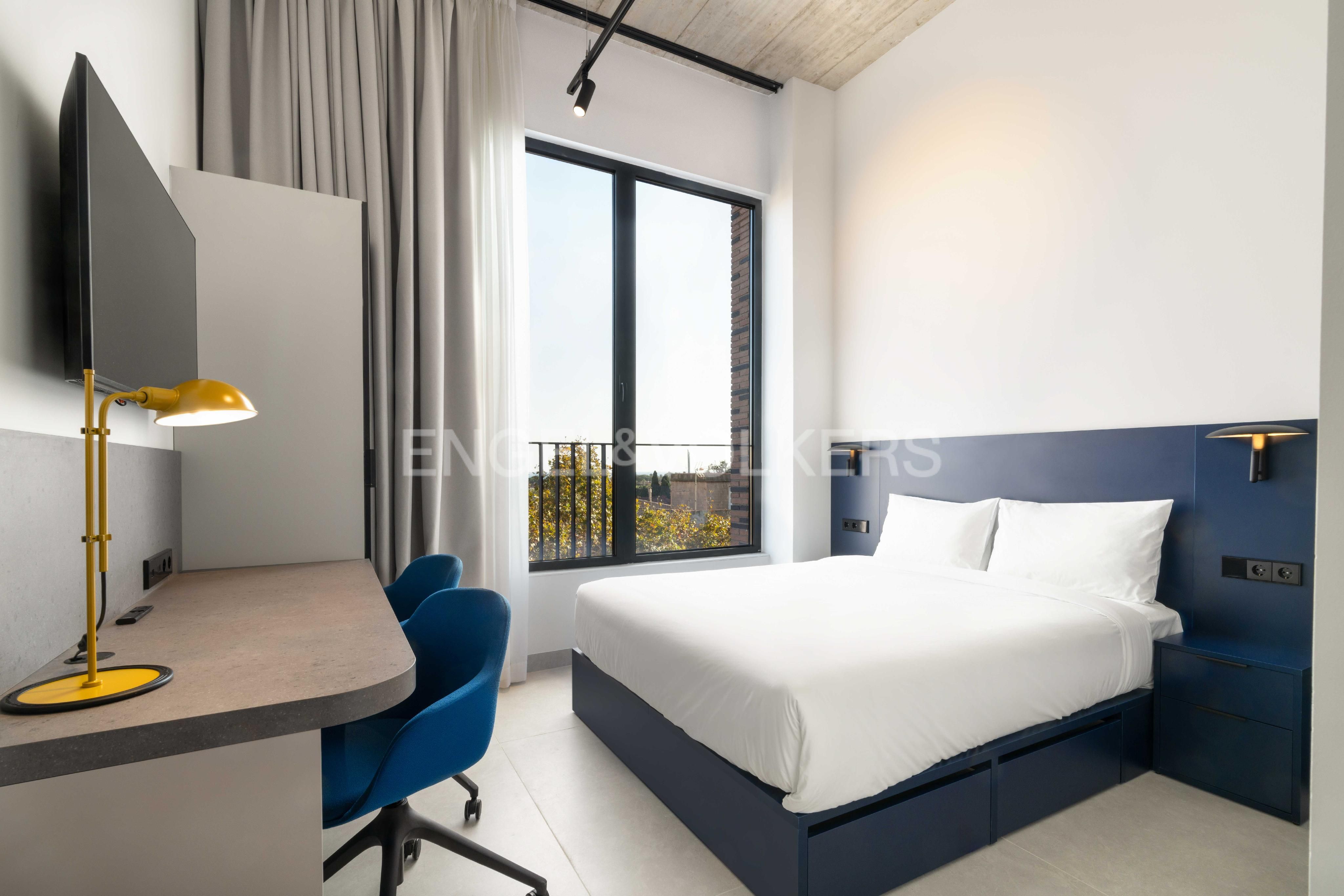 Dormitori de Apartament de lloguer en  Barcelona Capital amb Aire condicionat, Calefacció i Terrassa