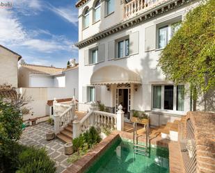 Garden of Flat for sale in  Granada Capital  with Heating, Parquet flooring and Terrace