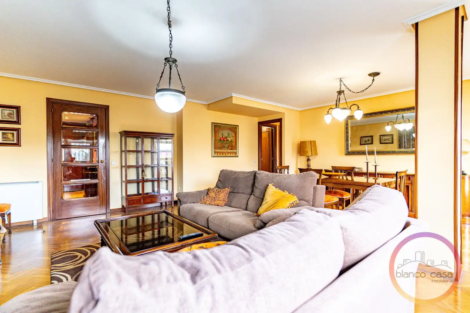 Living room of Flat for sale in Carballo  with Heating and Alarm