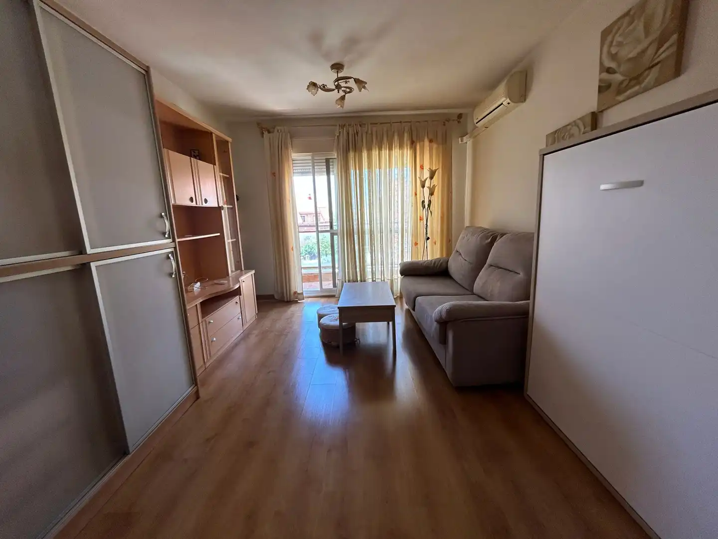 Wohnzimmer von Wohnung zur Miete in Ciudad Real mit Klimaanlage, Heizung und Terrasse