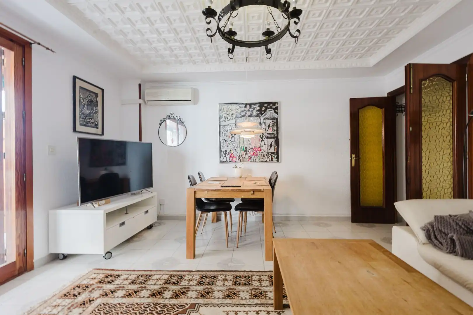 Comedor de Apartamento en venta en Torrevieja con Aire acondicionado, Terraza y Piscina comunitaria