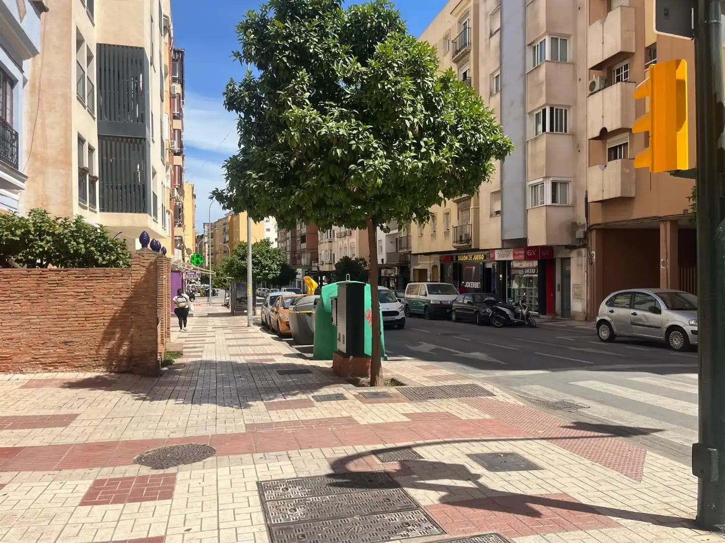 Vista exterior de Pis en venda en Málaga amb Aire condicionat