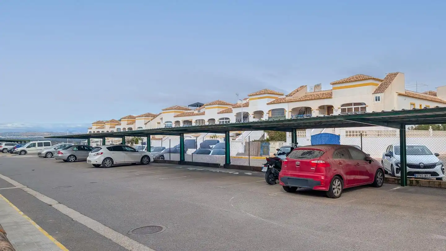 Exterior view of Detached homes for sale in Santa Pola  with Air Conditioner, Terrace and Swimming Pool