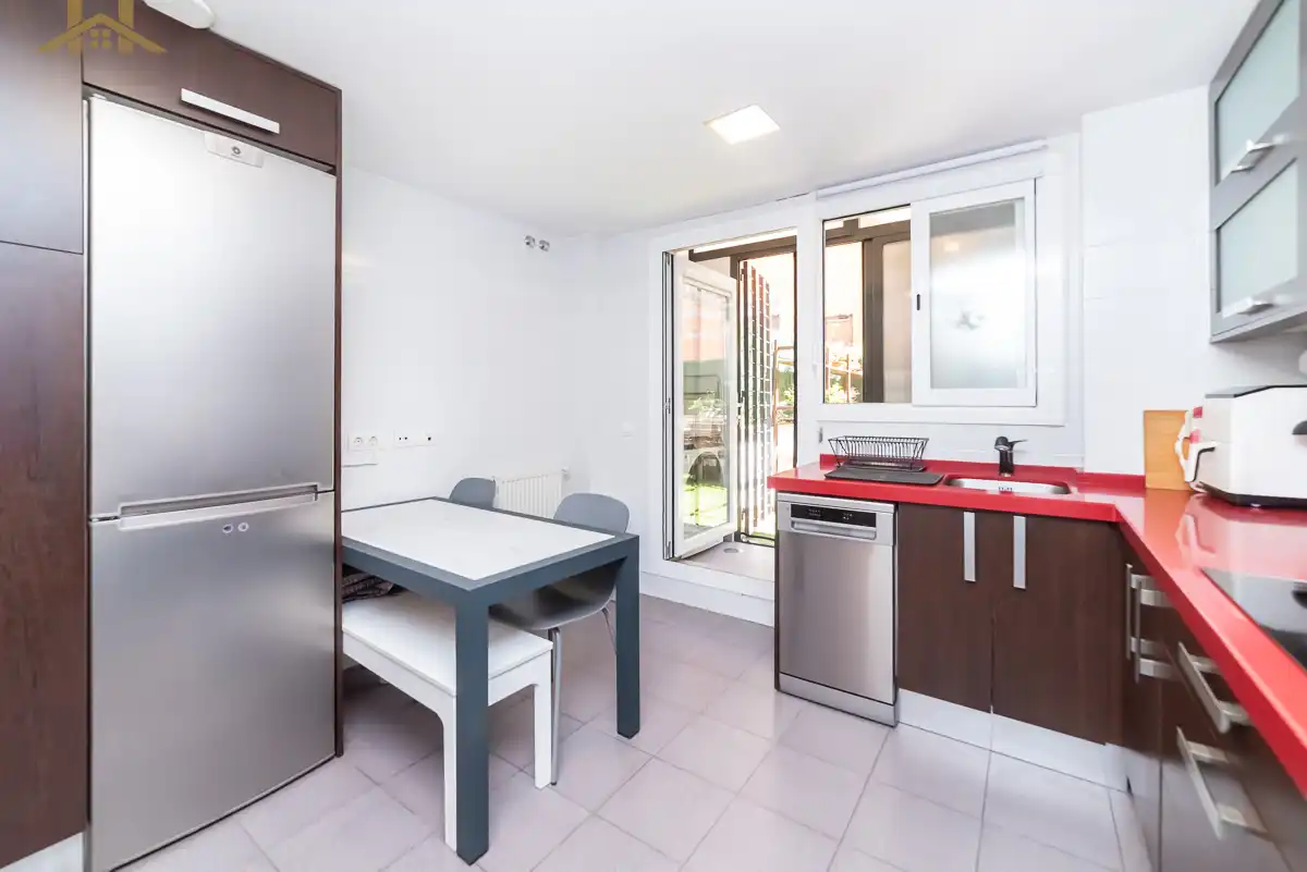 Cocina de Piso en venta en Arroyomolinos (Madrid) con Calefacción, Jardín privado y Terraza