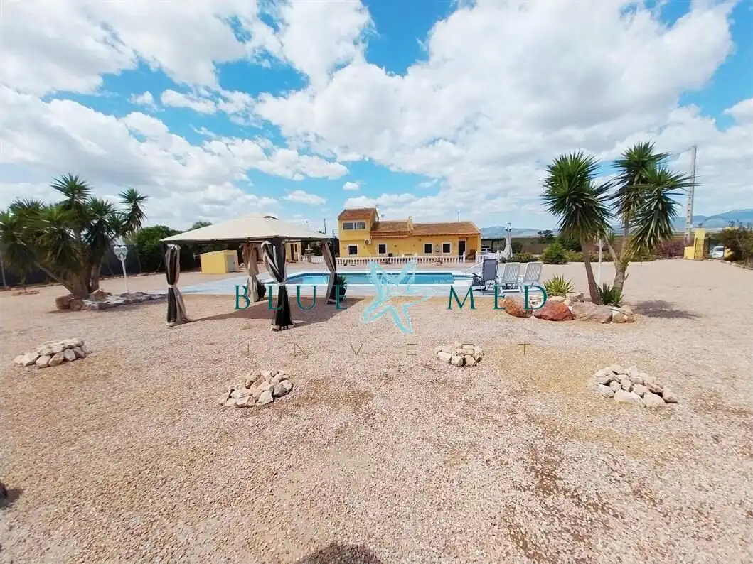 Piscina de Casa o chalet en venta en Alhama de Murcia con Aire acondicionado, Calefacción y Jardín privado
